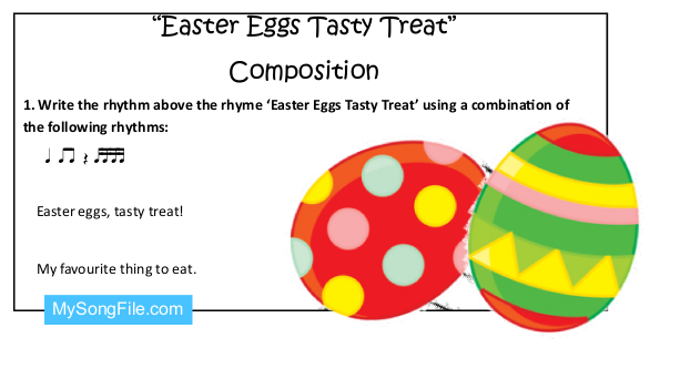 Easter Eggs Tasty Treat (Composition)