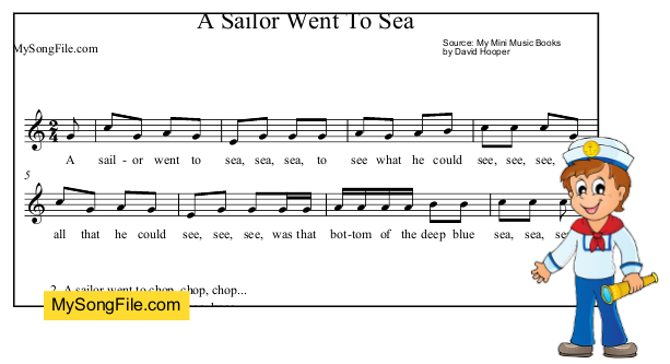 A Sailor Went To Sea