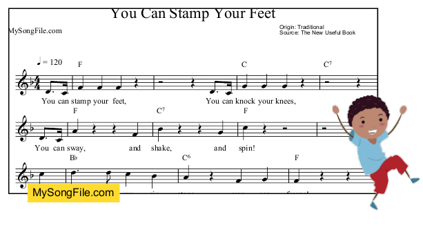 You Can Stamp Your Feet