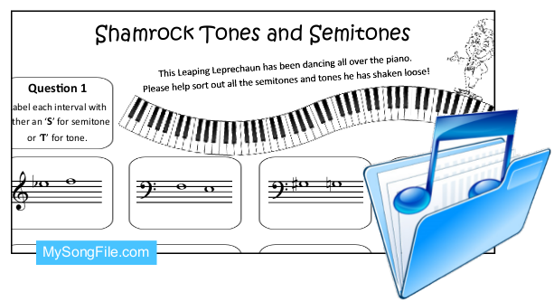 Shamrock Tones and Semitones